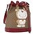 Borsa GUCCI Micro GG Supreme x Doraemon Fujiko-Pro PVC Beige 655597 Auth 193779SM D'oro