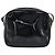 Borsa a Tracolla Salvatore Ferragamo Vala Vernice Nera Tono Oro Auth BA14727 Nero - vista 2