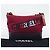 Borsa a tracolla con catena CHANEL Gabrielle de Chanel Matelasse Canvas Rosso Auth ka5504M Nero - vista 12