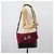 Borsa a tracolla con catena CHANEL Gabrielle de Chanel Matelasse Canvas Rosso Auth ka5504M Nero - vista 24