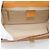 Céline Borsa a mano CELINE in pelle marrone tono oro Auth ka5521A - vista 11