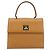Céline Borsa a mano CELINE in pelle marrone tono oro Auth ka5521A - vista 13