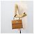 Céline Borsa a mano CELINE in pelle marrone tono oro Auth ka5521A - vista 25
