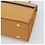 Céline Borsa a mano CELINE in pelle marrone tono oro Auth ka5521A - vista 9