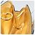 Borsa a tracolla Salvatore Ferragamo Gancini Chain in plastica Clear Gold Auth 193918A D'oro - vista 19