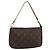 LOUIS VUITTON Monogram Pochette Accessoires Pouch M51980 LV Auth bs36516 Monogramma