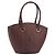 Bolso de mano CARTIER Must Line de cuero Bordeaux Gold Auth bs36622A Dorado Burdeos