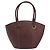 Bolso de mano CARTIER Must Line de cuero Bordeaux Gold Auth bs36622A Dorado Burdeos - vista 13