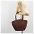 Bolso de mano CARTIER Must Line de cuero Bordeaux Gold Auth bs36622A Dorado Burdeos - vista 22