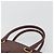 Bolso de mano CARTIER Must Line de cuero Bordeaux Gold Auth bs36622A Dorado Burdeos - vista 8