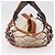 Vivienne Westwood Hand Bag Canvas Brown White Auth 195190V - view 4