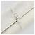 Christian Dior Trotter Canvas Roll Up Pouch White Silver Auth 192517A Silber Weiß - Ansicht 17