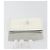 Christian Dior Trotter Canvas Roll Up Pouch White Silver Auth 192517A Silber Weiß - Ansicht 18