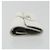 Christian Dior Trotter Canvas Roll Up Pouch White Silver Auth 192517A Silber Weiß - Ansicht 3