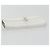 Christian Dior Trotter Canvas Roll Up Pouch White Silver Auth 192517A Silber Weiß - Ansicht 5