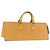 LOUIS VUITTON Epi Sac Triangle Hand Bag Yellow M52099 LV Auth 195299 Giallo