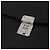 Borsa a mano LOEWE Anagram in pelle nera argento Auth 192474V Nero - vista 17