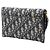 Borsa a tracolla Saddle Wallet On Chain in tela Dior Oblique blu - vista 2
