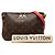 Borsa a tracolla Louis Vuitton Monogram Lorette Marrone - vista 7