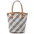 Borsa Tote Burberry Nova Check Canvas Blu