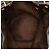 Borsa Hobo Louis Vuitton Monogram Mahina L Marrone - vista 4