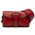 Mini borsa Saddle D Bee in pelle rossa Dior Rosso