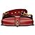 Mini borsa Saddle D Bee in pelle rossa Dior Rosso - vue 3