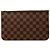 Pouch Louis Vuitton Damier Ebene Neverfull MM Marrone