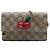 Borsa a tracolla Gucci Mini GG Supreme Cherry Beige