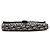 Borsa Clutch Saddle A4 in tela Dior Oblique e pelle blu - vista 3