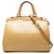 Borsa Satchel Louis Vuitton Monogram Vernis Brea GM Beige