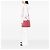 Sac à main double satchel Prada Medium Saffiano Cuir rose - vue 6