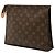 Borsa pochette Louis Vuitton Monogram marrone Toiletry Pouch 26 - vista 2