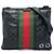 Borsa a Tracolla Gucci GG Imprime Web Nera Nero
