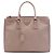 Borsa Tote Prada Large Saffiano Lux Galleria Double Zip Marrone