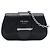 Borsa a tracolla Prada Sidonie in Saffiano e City Calf nera Nero