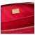 Borsa Satchel Louis Vuitton Monogram Vernis Santa Monica Rossa Rosso - vista 5