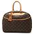 Borsa a mano Louis Vuitton Monogram Deauville Marrone