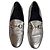 Mocassini Gucci Horsebit in pelle argento
