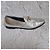 Mocassini Gucci Horsebit in pelle argento - vista 5