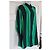 Autre Marque AMI Alexandre Mattiussi Abito Camicia Oversize a Righe Verde/Navy Blu scuro - vista 3