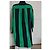 Autre Marque AMI Alexandre Mattiussi Abito Camicia Oversize a Righe Verde/Navy Blu scuro - vista 4