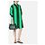 Autre Marque AMI Alexandre Mattiussi Abito Camicia Oversize a Righe Verde/Navy Blu scuro - vista 9