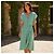 Roland Mouret Vestido Midi de Seda Drapeado Verde Menta Verde claro - vista 3