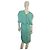 Roland Mouret Vestido Midi de Seda Drapeado Verde Menta Verde claro - vista 6