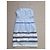 Burberry London Vestido de Algodón a Rayas Blanco Azul - vista 5