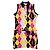 Vestido mini polo de golfe sem mangas com logo Argyle e cinto Dior by Galliano AW04 Amarelo