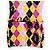 Vestido mini polo de golfe sem mangas com logo Argyle e cinto Dior by Galliano AW04 Amarelo - vista 4