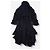 Dolce & Gabbana Chiffon-Sommer-Midikleid mit Rüschen aus den 2000ern Schwarz - Ansicht 2