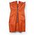 Vestido Mini Rick Owens AW22 'Strobe' de Denim Recubierto con Prong - vista 2